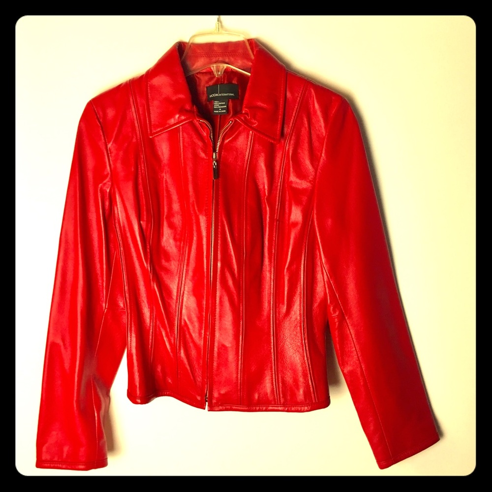 Red Leather Jacket